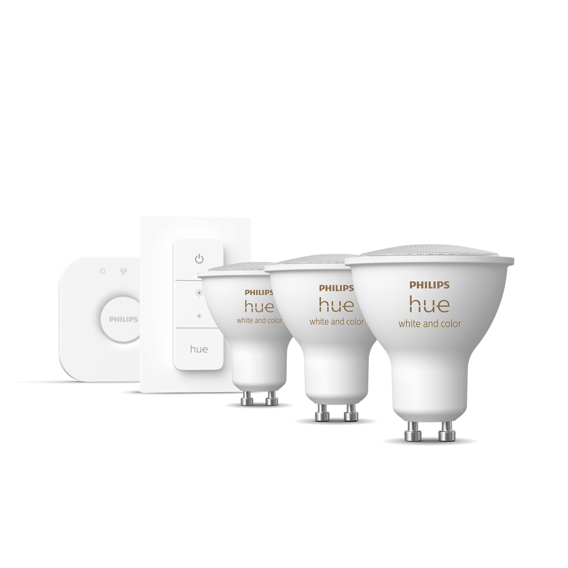 Philips Hue - Startpakke White/Color Ambiance GU10